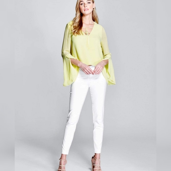 New GUESS BY MARCIANO Guiliana Top SZ XS - Picture 4 of 6